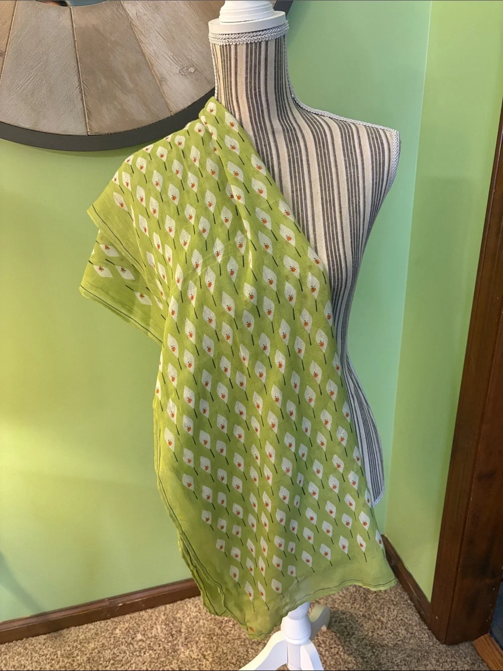 Vera, by Target, Lady Bug Scarf/Wrap, 68”x24” & Scarf Organizer